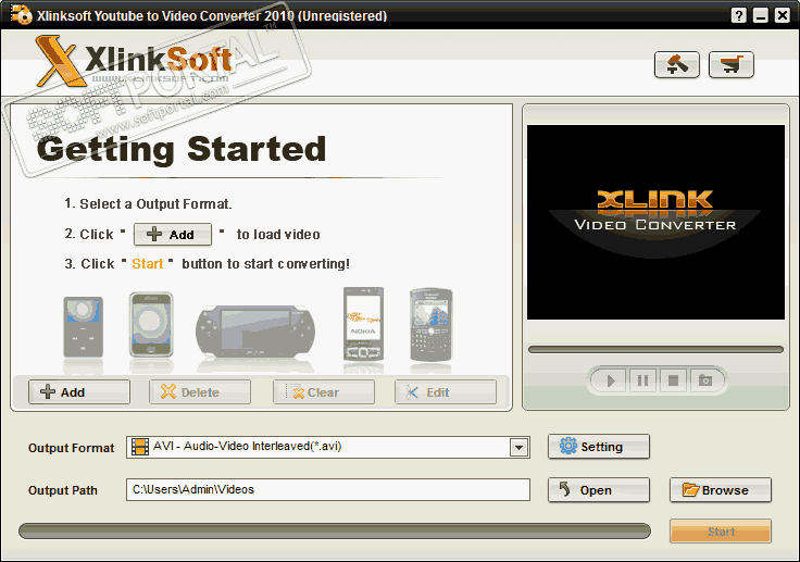 Xlinksoft Youtube to Video Converter 2013.01.07